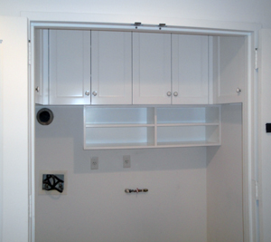 laundry cabinets